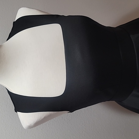 CASUAL COUTURE PARTY LOOK QUIET LUXURY 80'S INSPIRED PEPLUM MINI LBD LADY LARGE - Picture 4 of 12